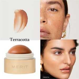 Merit brush Terracotta